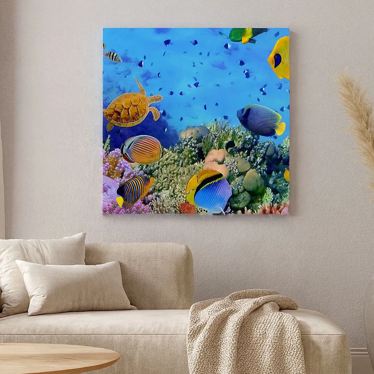 Quadro su tela - Stampe su Tela - Ma cosa sappiamo della vita... - 30x30 cm