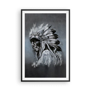 Poster in cornice nera - Ritorno alle radici - 61x91 cm