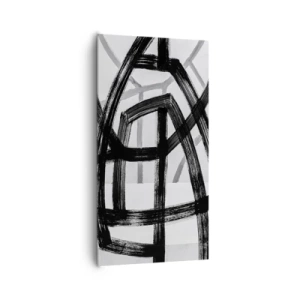 Quadro su tela - Stampe su Tela - Costruendo la profondità - 65x120 cm