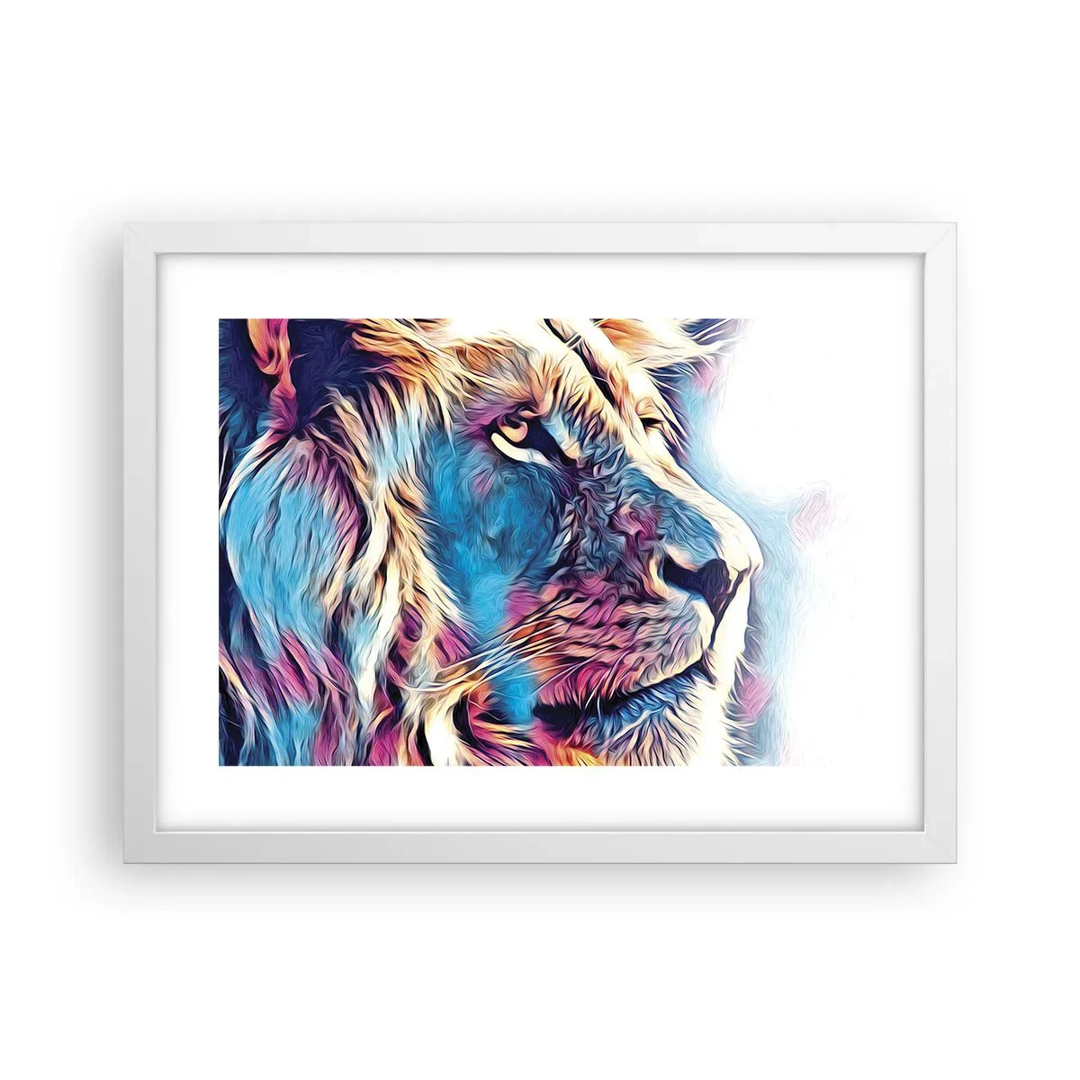 Poster in cornice bianca - La saggezza della natura - 40x30 cm