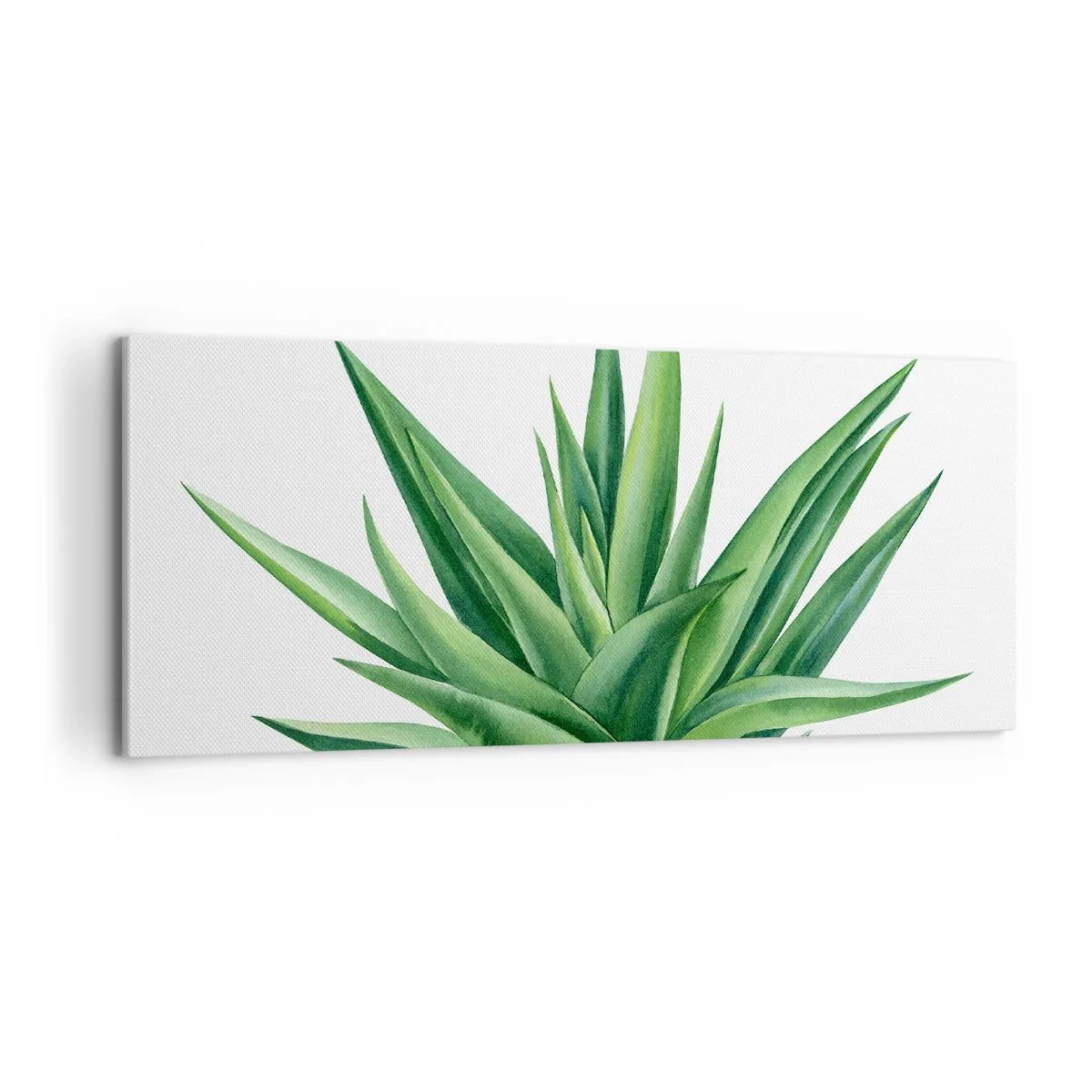 Quadro su tela - Stampe su Tela - Verde - forza - vita - 100x40 cm