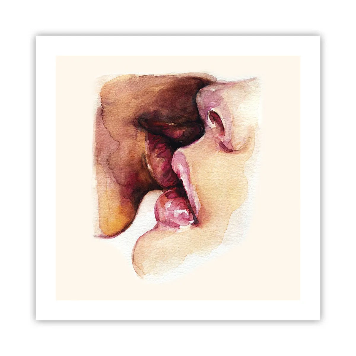 Poster - Come notte e giorno, terra e cielo - 50x50 cm