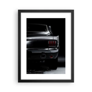 Poster in cornice nera - Il fascino del classico - 30x40 cm