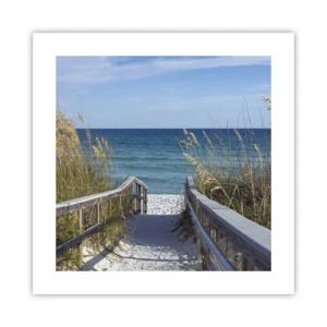 Poster - Al sole, al vento - 40x40 cm