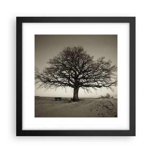 Poster in cornice nera - Da qui all'eternità - 30x30 cm