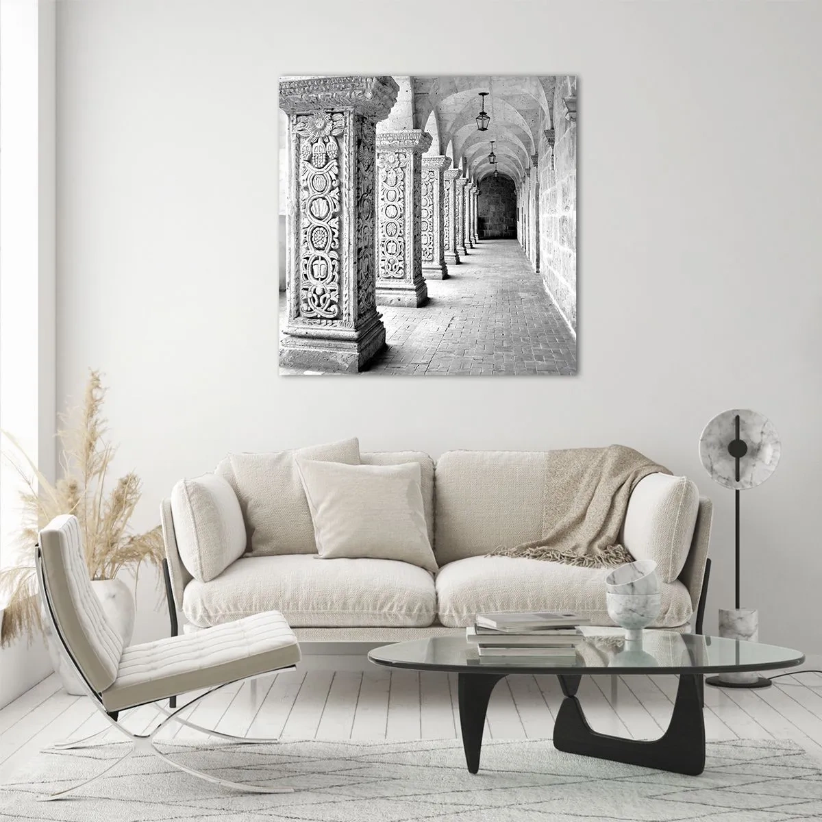 Quadro su vetro - Dove porterà? - 70x70 cm