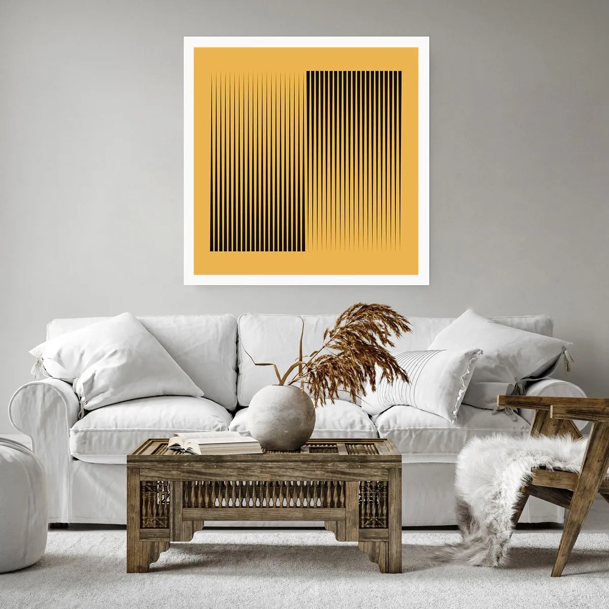 Poster - La quadratura degli opposti - 50x50 cm