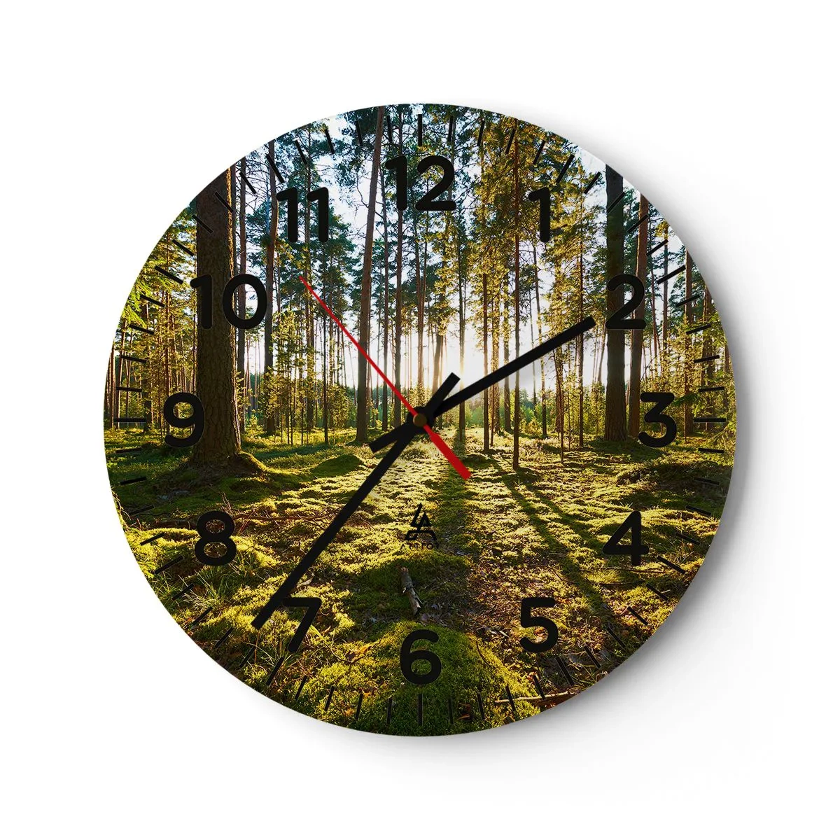 Orologio da parete - Orologio in Vetro - …dopo sette foreste - 40x40 cm