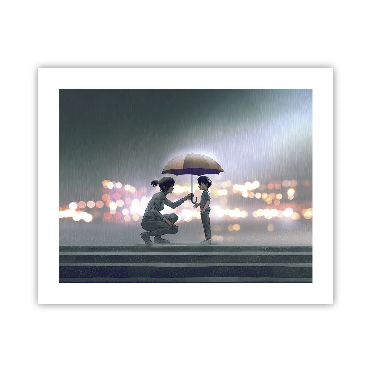 Poster - E già tutto va bene - 50x40 cm