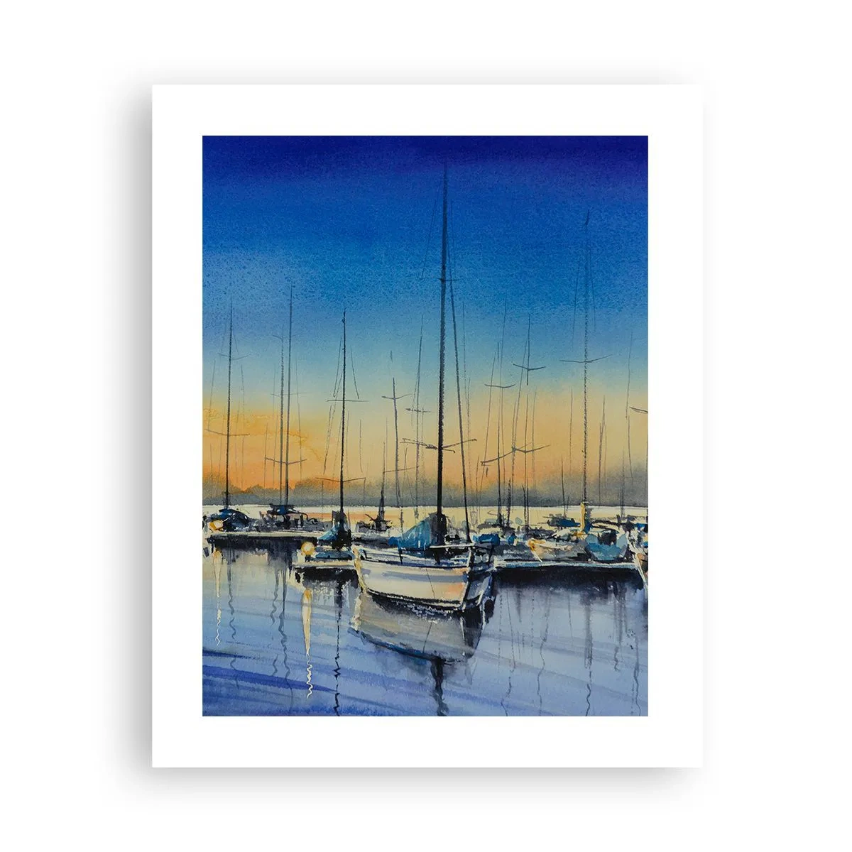 Poster - La fine di una buona giornata - 40x50 cm
