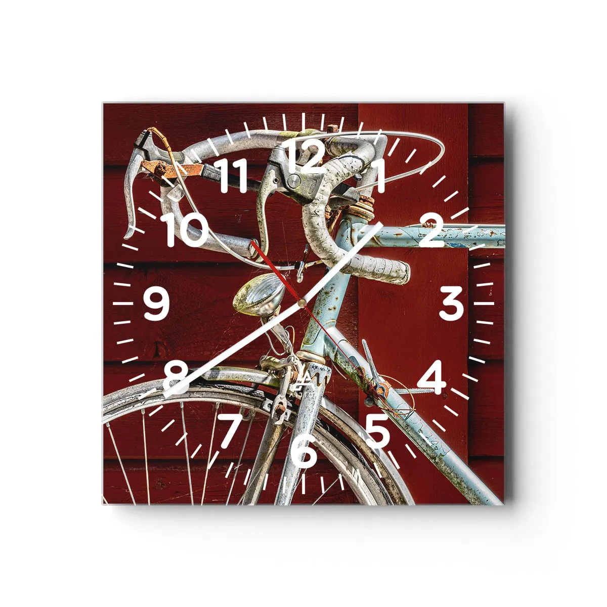 Orologio da parete - Orologio in Vetro - Creata per la vittoria - 40x40 cm