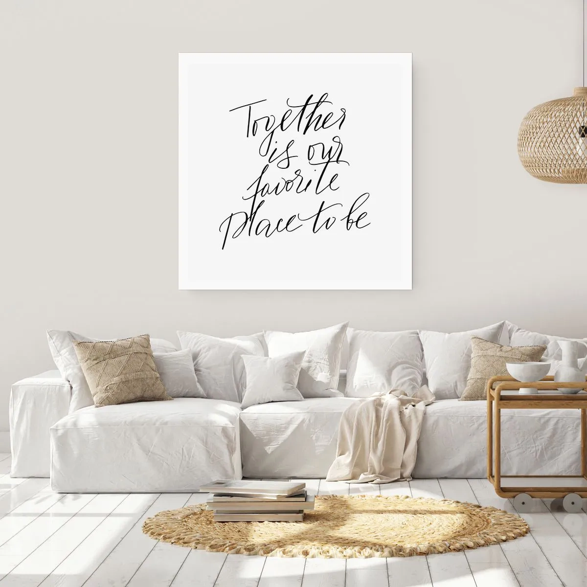 Poster - Anche tu lo senti? - 30x30 cm