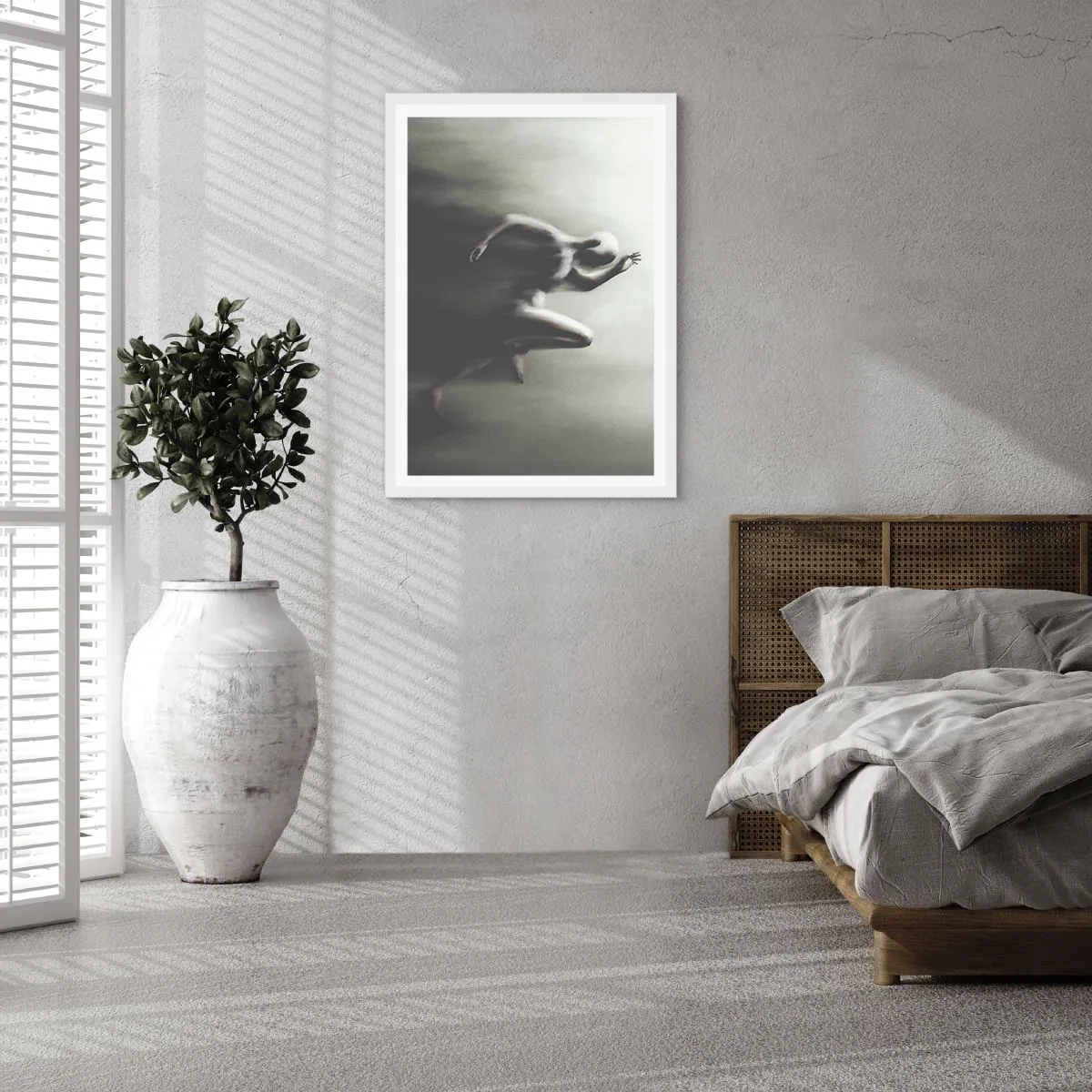 Poster in cornice bianca - Inarrestabile - 40x50 cm