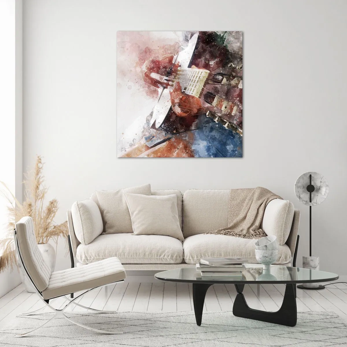Quadro su vetro - E tu che ne pensi? - 30x30 cm