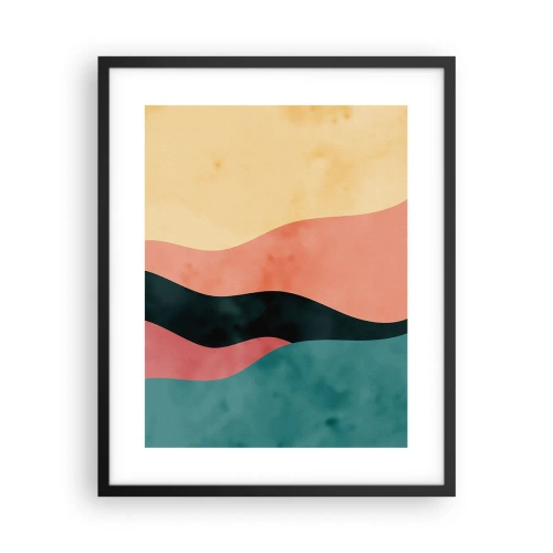 Poster in cornice nera - Difformità conforme - 40x50 cm