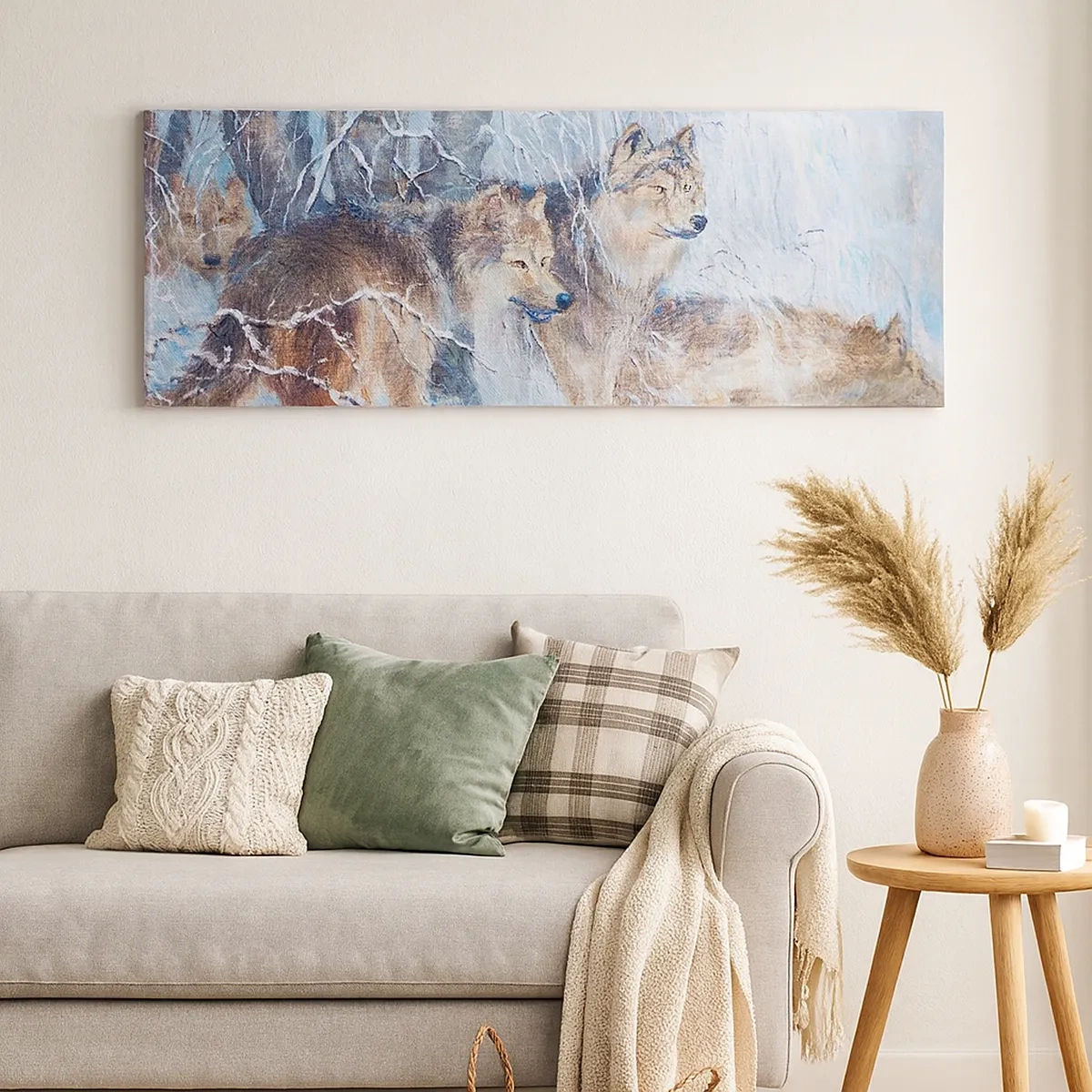 Quadro su tela - Stampe su Tela - Attenzione! In arrivo... - 30x30 cm