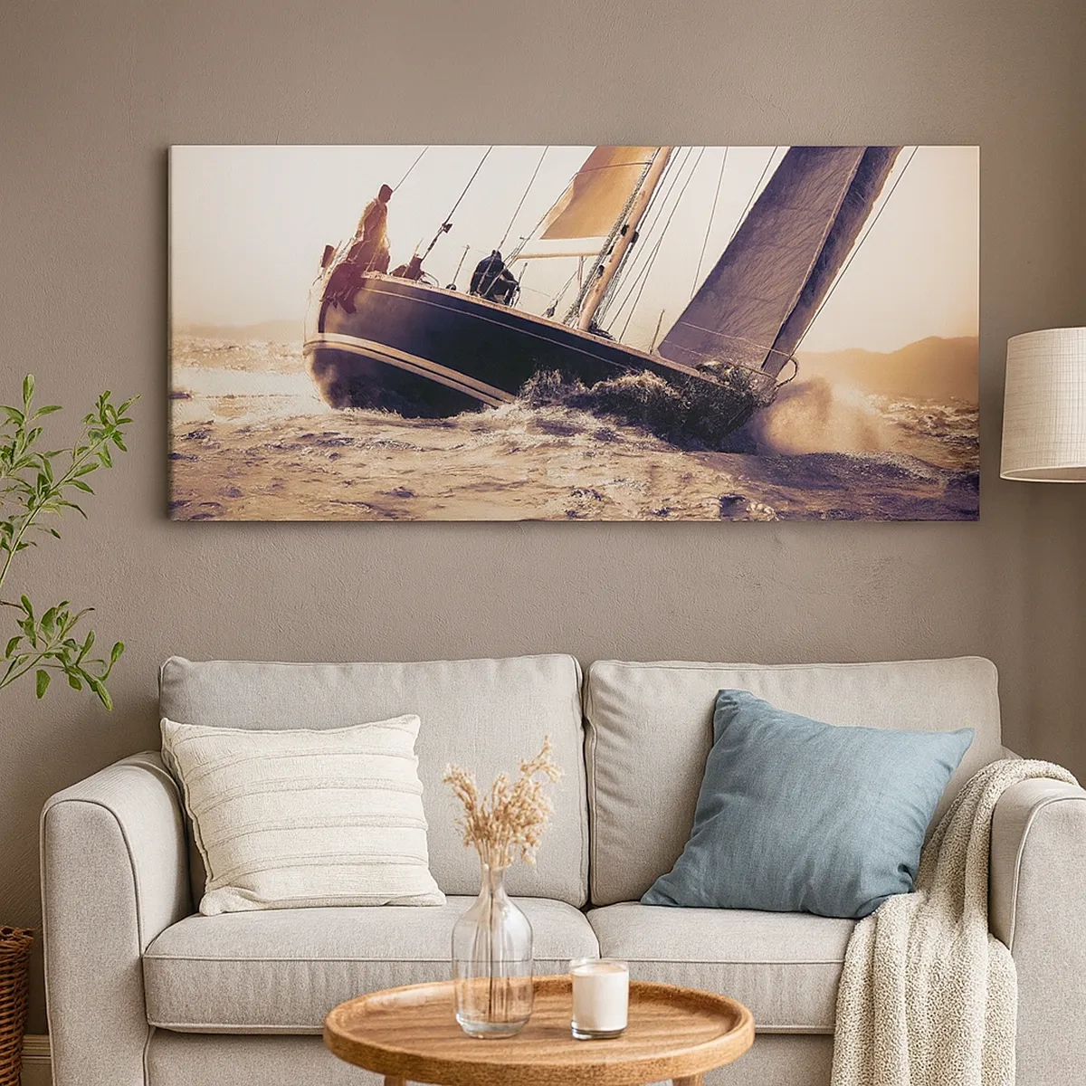 Quadro su tela - Stampe su Tela - Naviga, marinaio - 30x30 cm