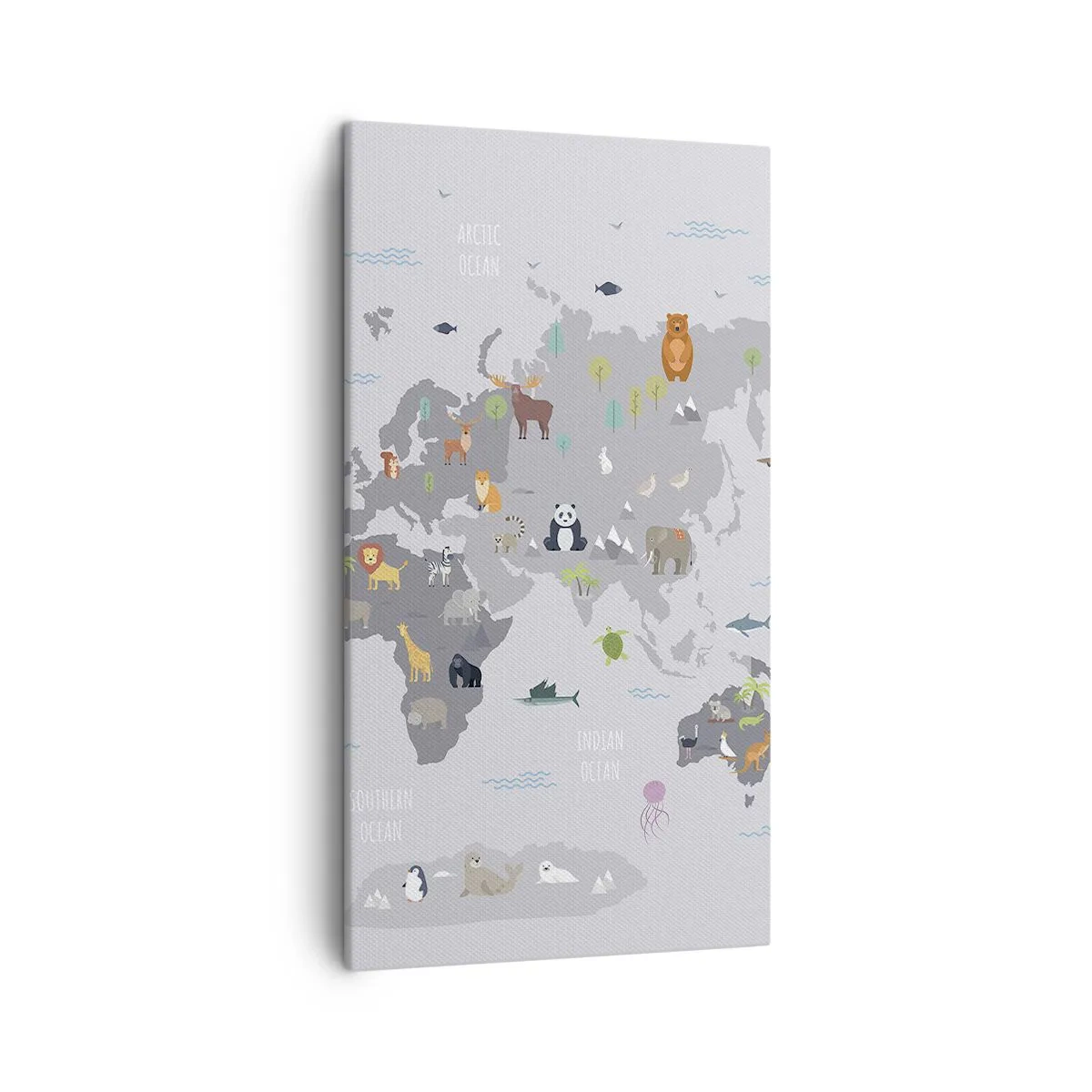 Quadro su tela - Stampe su Tela - Dimmi di dove sei... - 45x80 cm