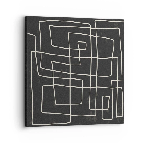 Quadro su tela - Stampe su Tela - Non è così semplice - 30x30 cm