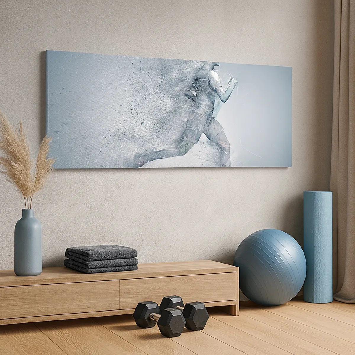 Quadro su tela - Stampe su Tela - Energia pura come un cristallo - 30x30 cm