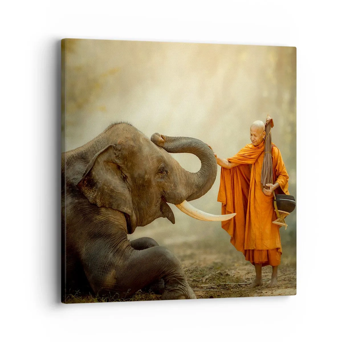 Quadro su tela - Stampe su Tela - Incontro nel viaggio - 40x40 cm