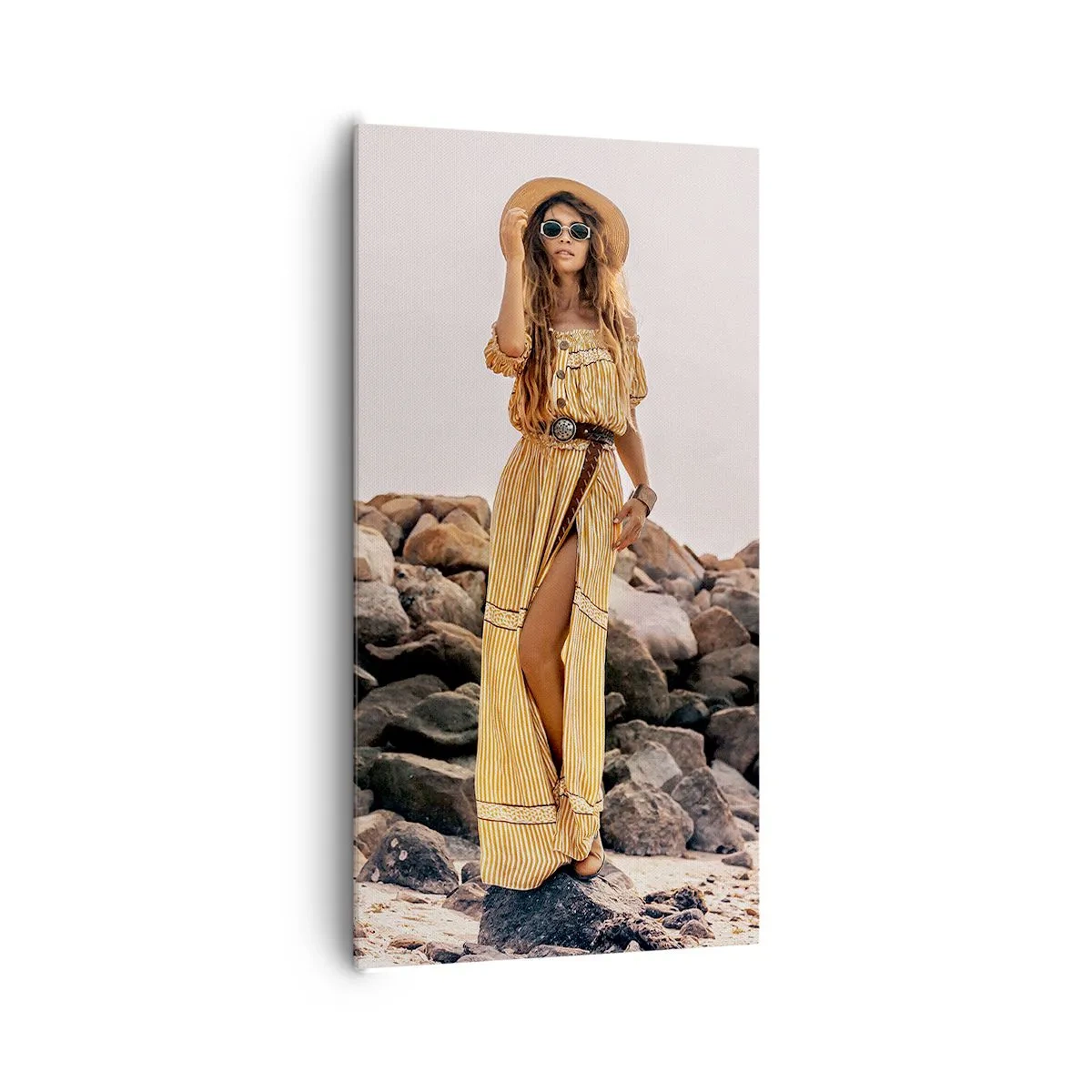 Quadro su tela - Stampe su Tela - La magia delle pietre - 65x120 cm