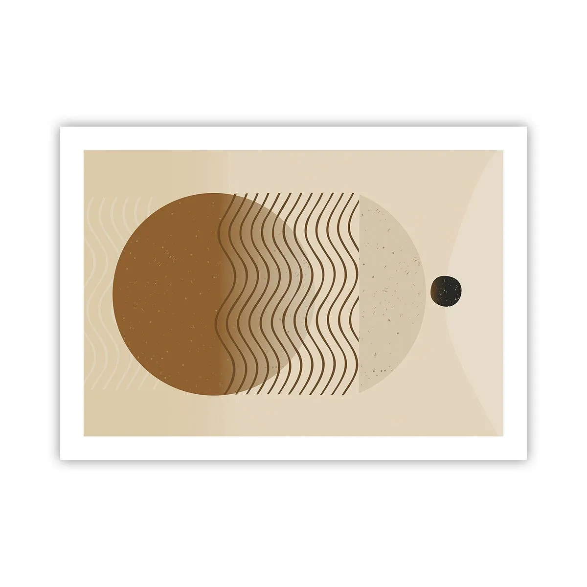 Poster - Sull'origine delle figure geometriche - 70x50 cm