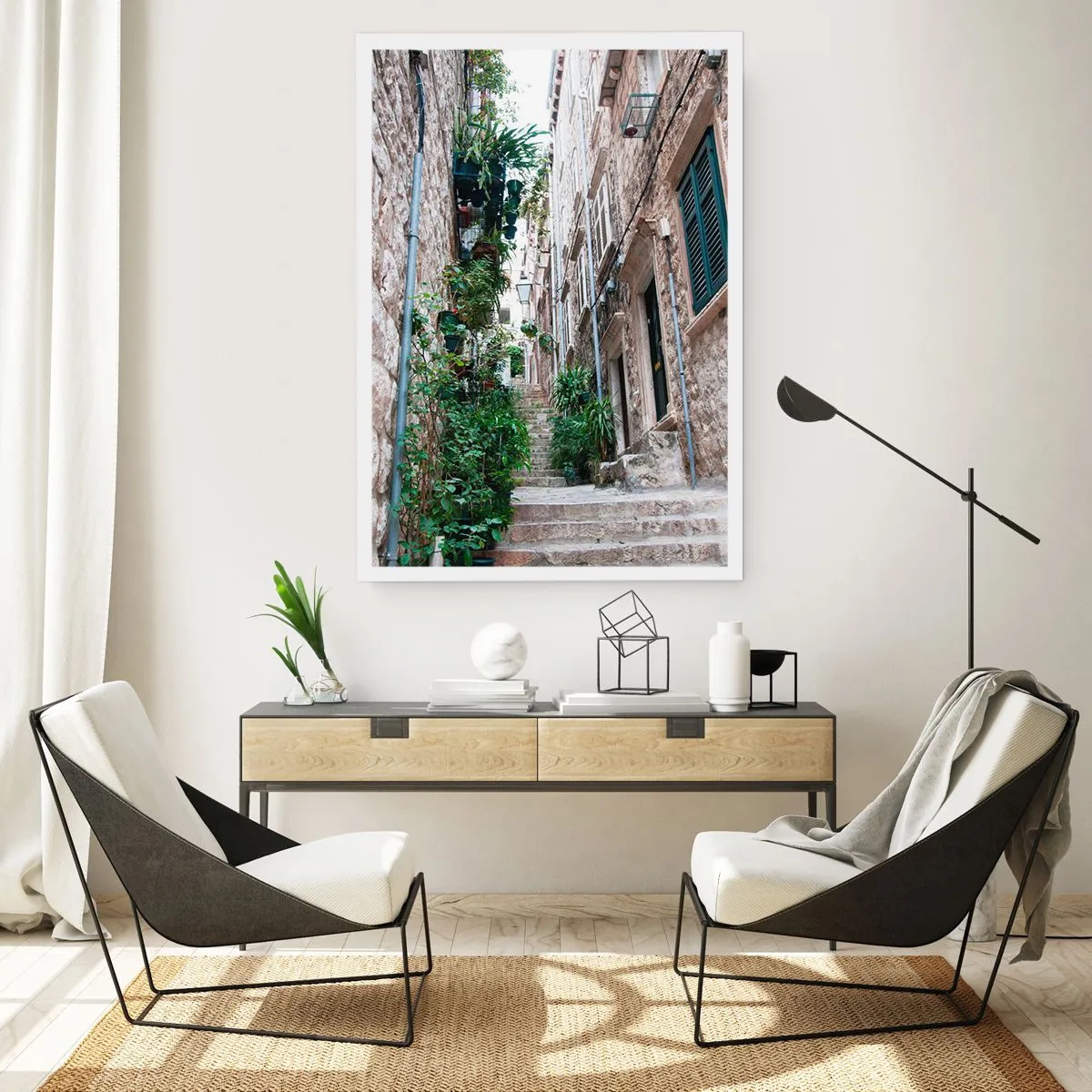 Poster - Il fascino della città vecchia - 40x50 cm