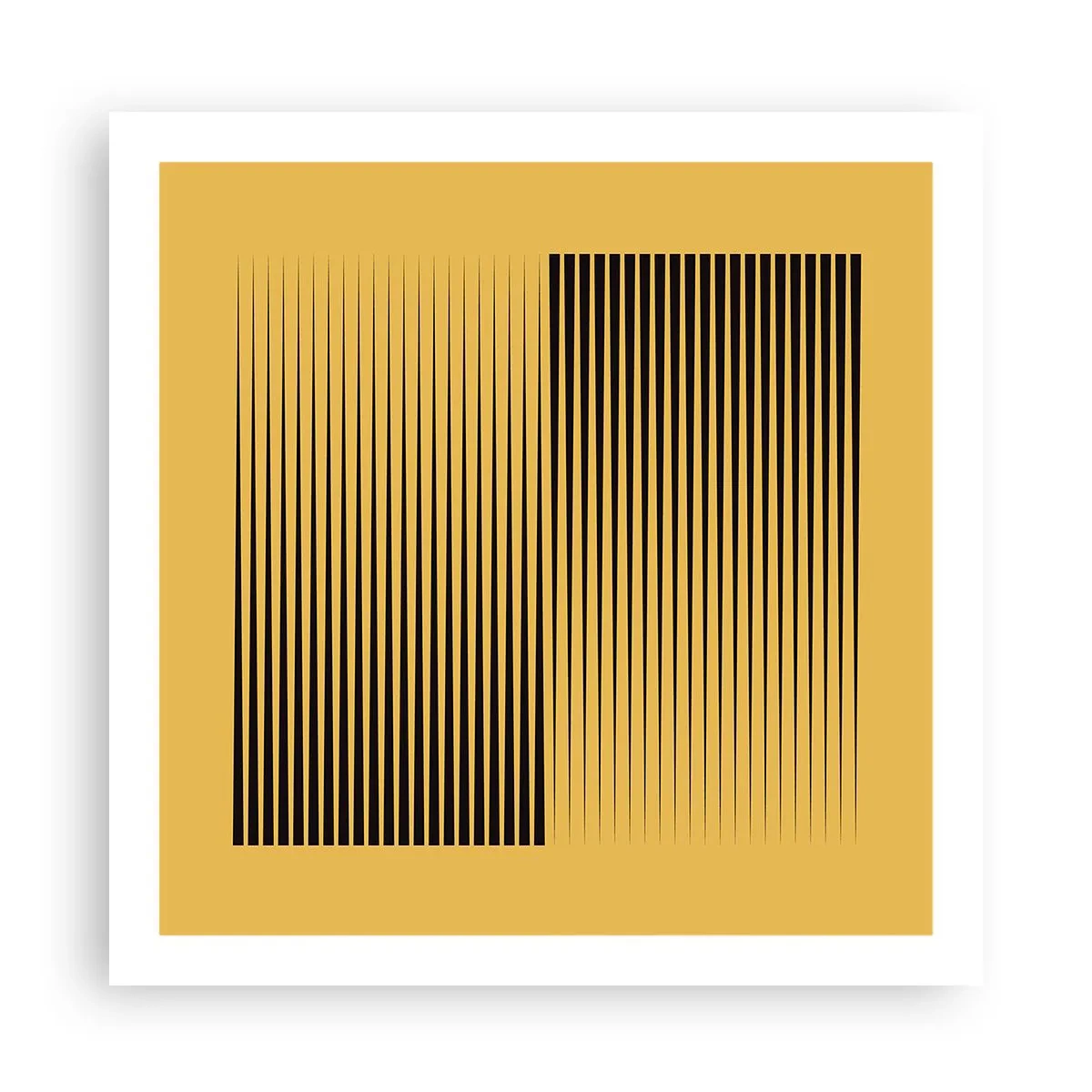 Poster - La quadratura degli opposti - 60x60 cm