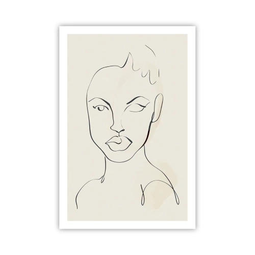 Poster - Profilo di sensualità - 61x91 cm