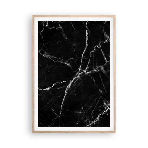 Poster in cornice rovere chiaro - La vita segreta delle pietre - 70x100 cm