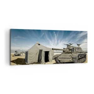 Quadro su tela - Stampe su Tela - Sogno militare - 100x40 cm