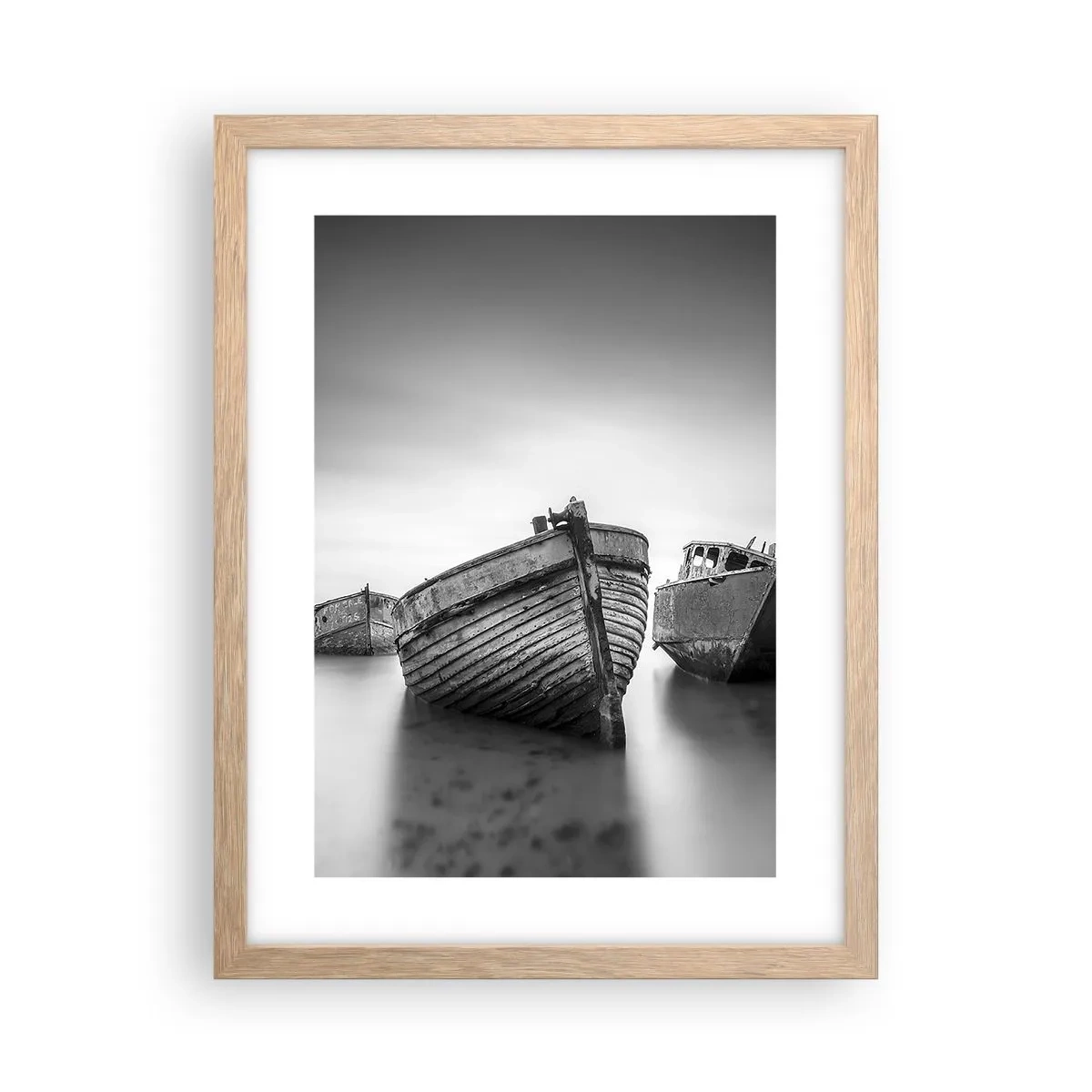 Poster in cornice rovere chiaro - Sono solo ricordi... - 30x40 cm