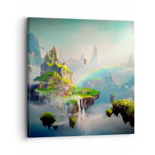Quadro su tela - Stampe su Tela - In mezzo al cielo: isole fortunate - 30x30 cm