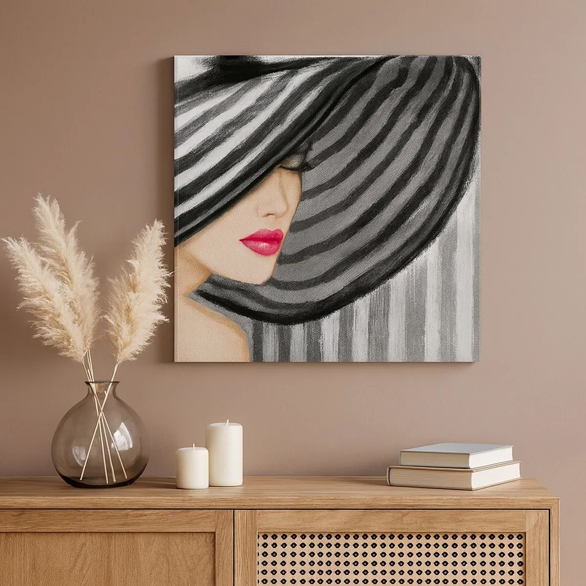 Quadro su tela - Stampe su Tela - Dove trovarti? - 30x30 cm