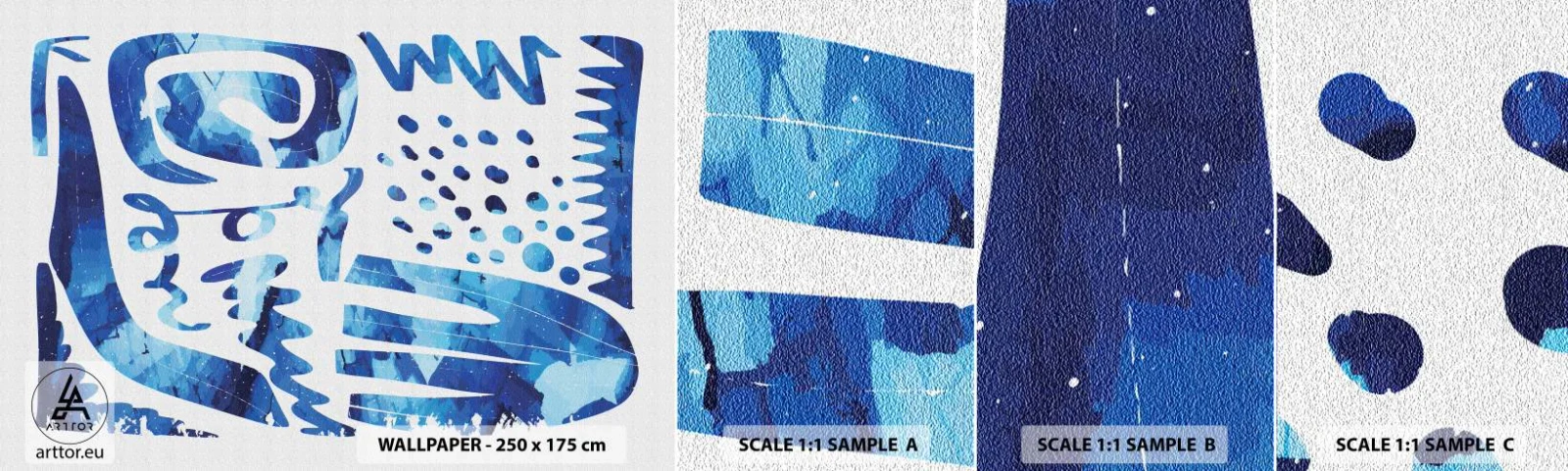 Campione Di Fotomurale Standard Eco - Ritorno alle radici - Boho, Astrazione, Minimalista - 100x30 cm