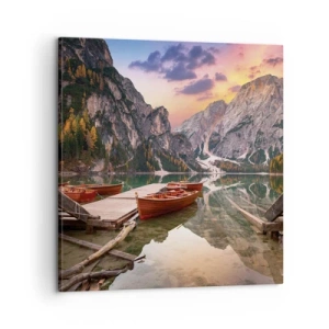 Quadro su tela - Stampe su Tela - La promessa del giorno - 60x60 cm
