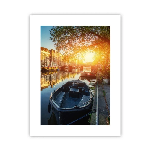 Poster - L'alba ad Amsterdam - 30x40 cm