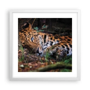 Poster in cornice bianca - Fidati di me - 40x40 cm