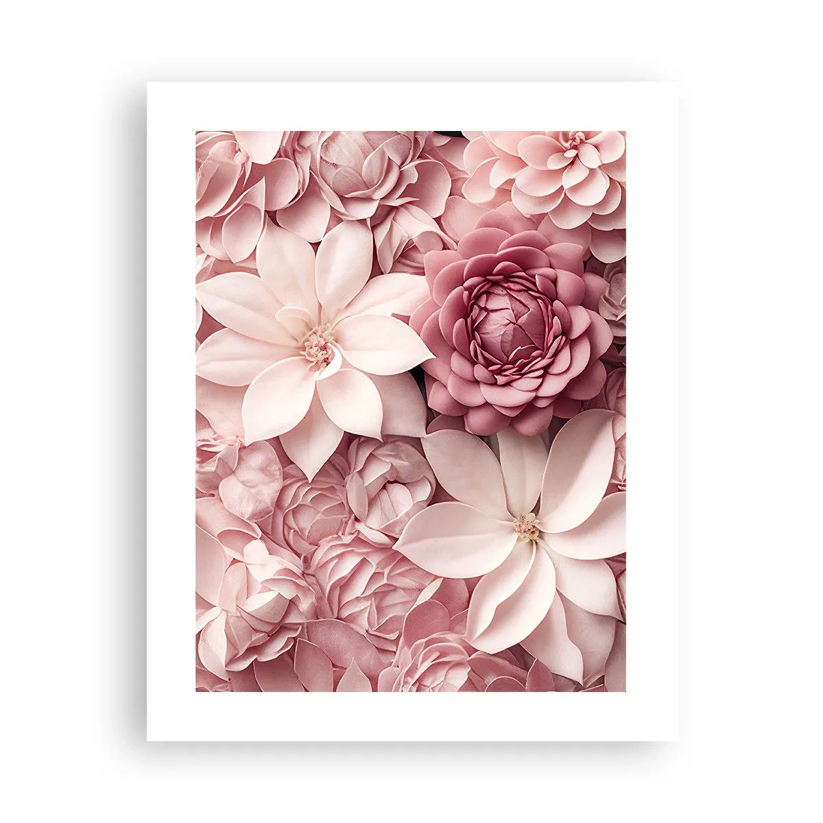 Poster - Nei petali di rosa - 40x50 cm