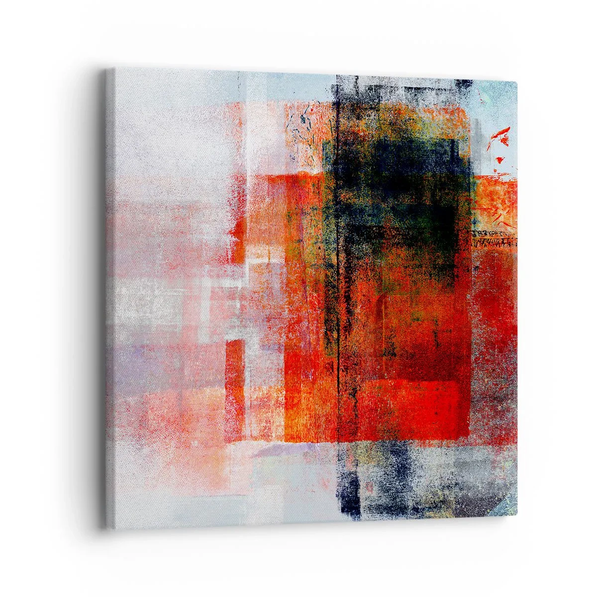Quadro su tela - Stampe su Tela - Composizione arroventata - 30x30 cm