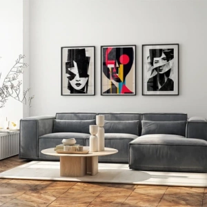 Cubist self-portraits - Ispirazione per il soggiorno