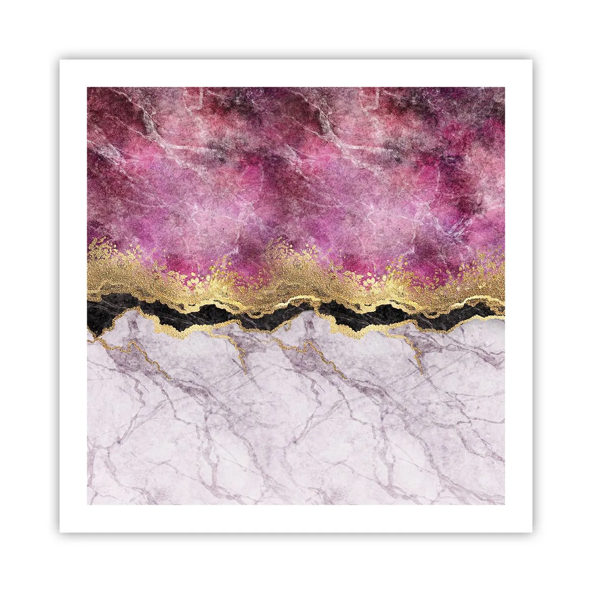 Poster - Sul confine - 60x60 cm