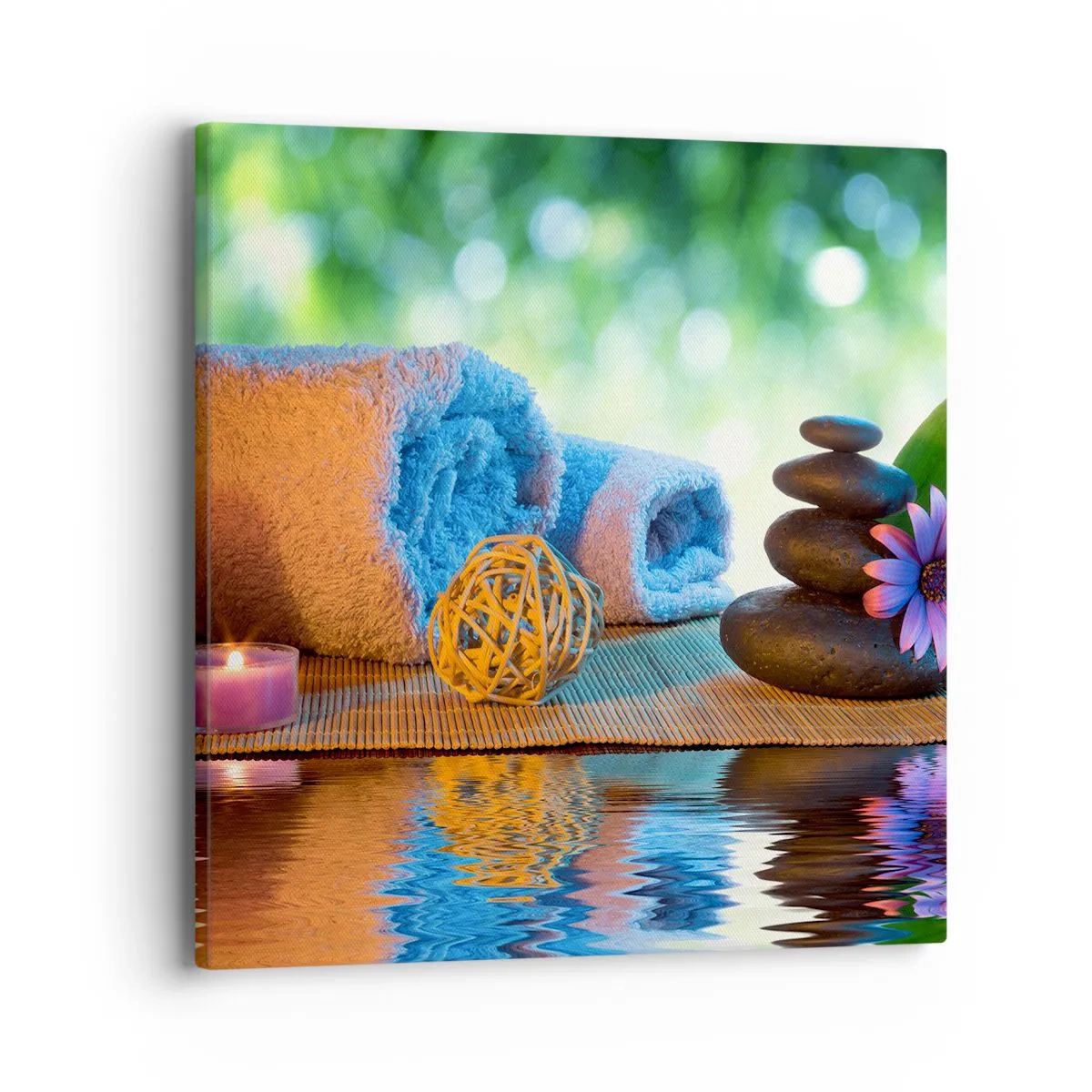 Quadro su tela - Stampe su Tela - Tempo per il corpo - 40x40 cm