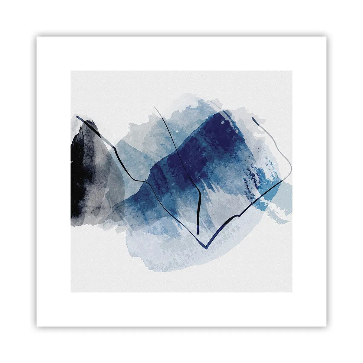 Poster - Monte di ghiaccio - 30x30 cm