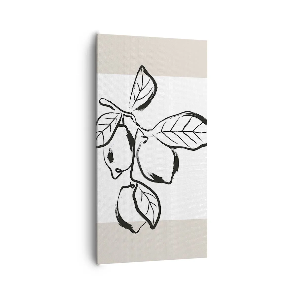 Quadro su tela - Stampe su Tela - Dove i limoni maturano... - 65x120 cm