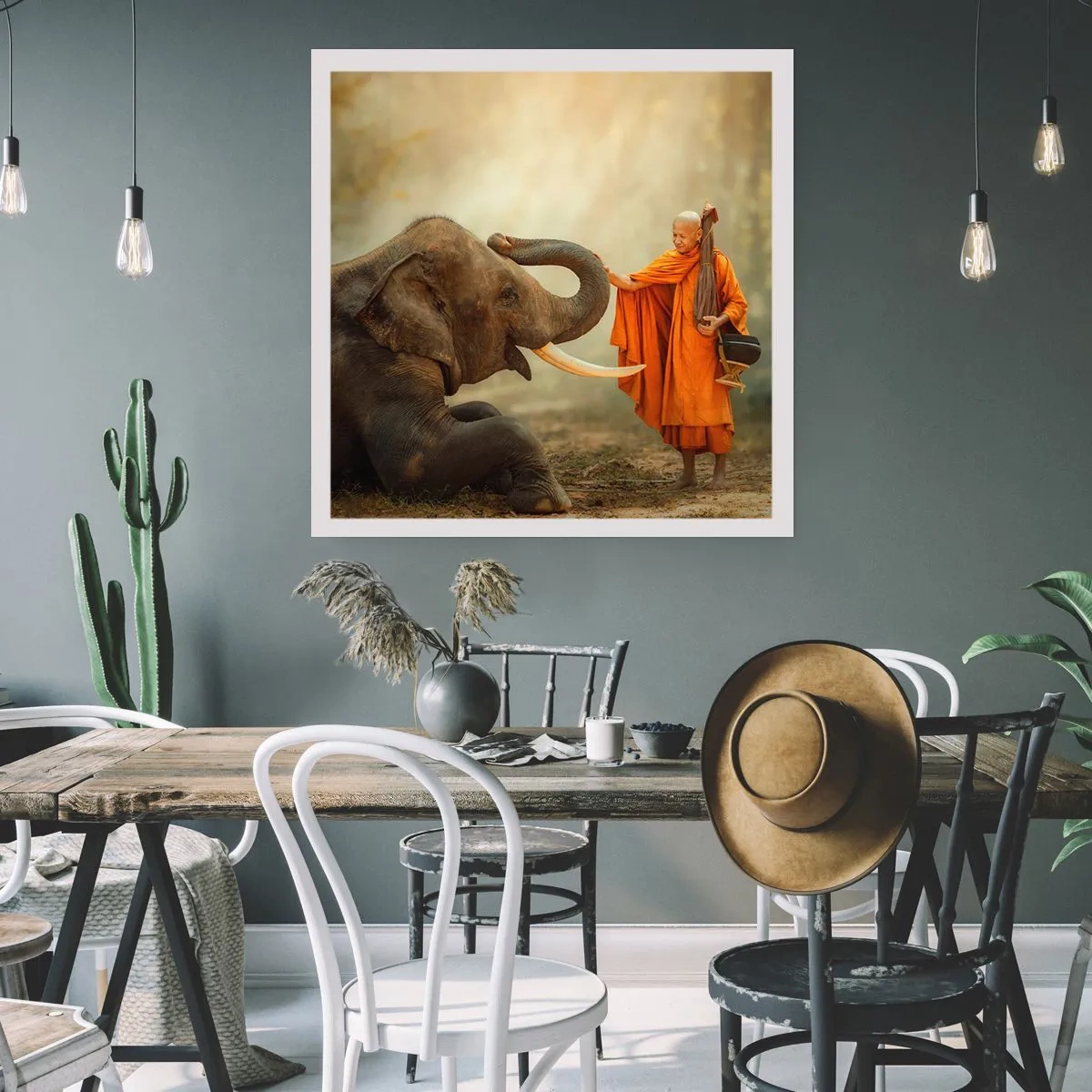 Poster - Incontro nel viaggio - 60x60 cm