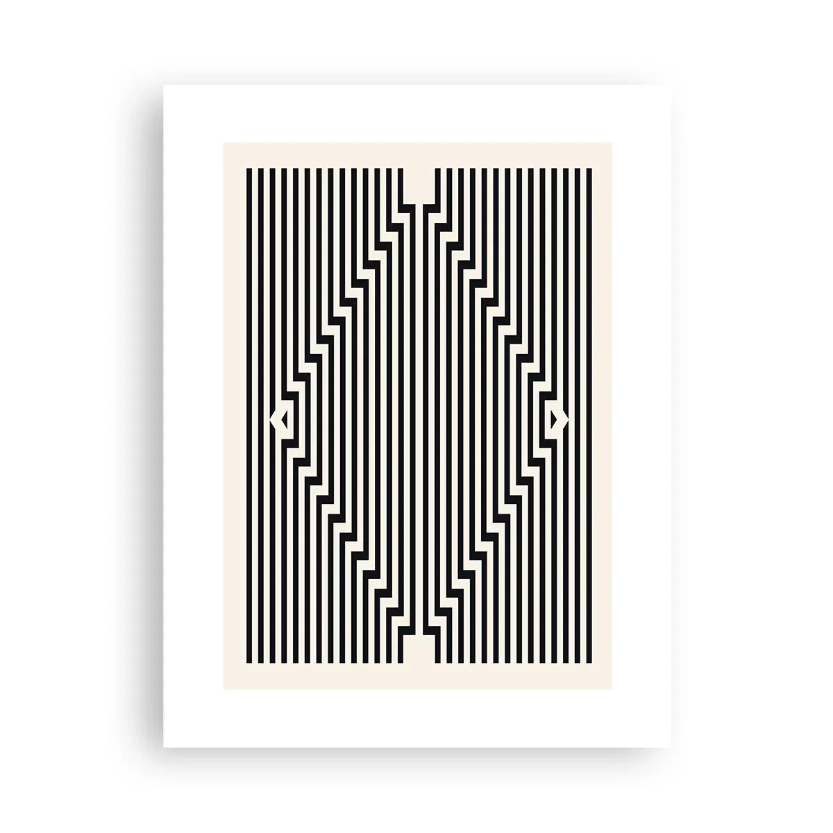 Poster - Illusione geometrica - 30x40 cm