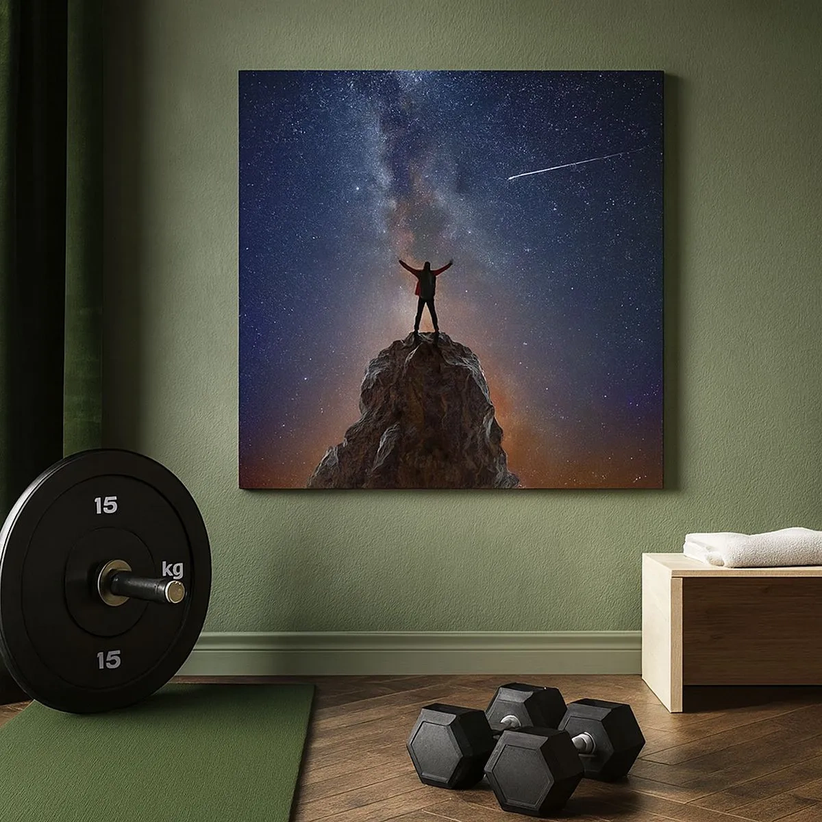 Quadro su tela - Stampe su Tela - La forza è con me! - 30x30 cm