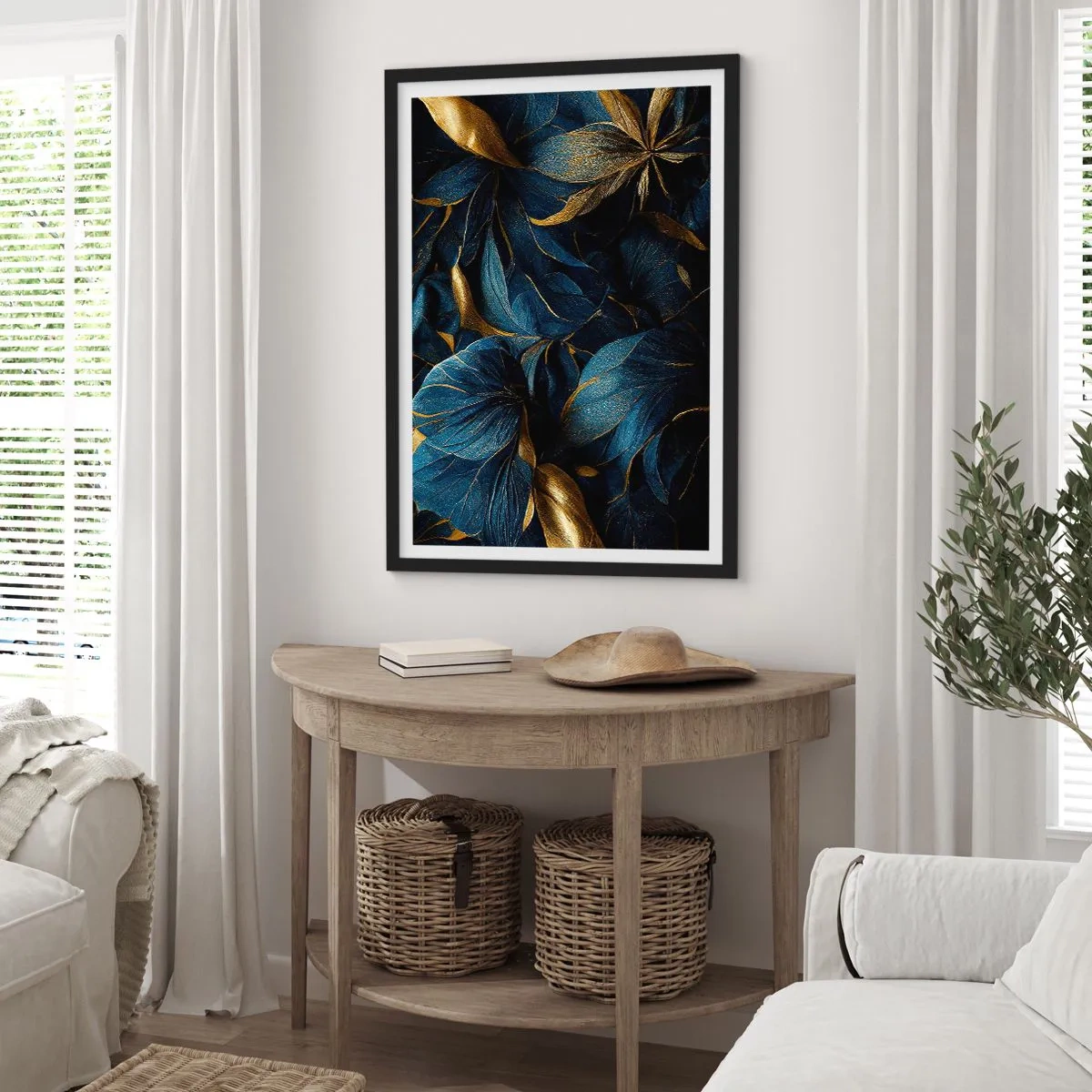 Poster in cornice nera - Foderati d'oro - 61x91 cm